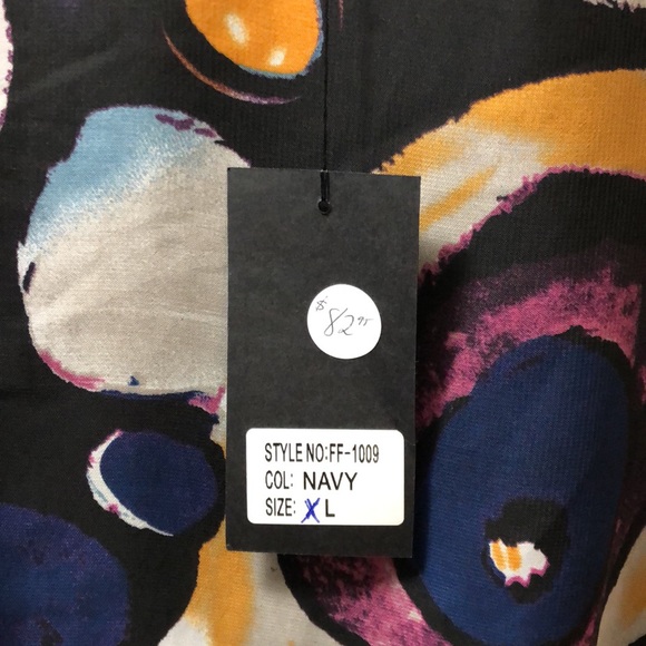 Cold Shoulder Sheer Top - Picture 5 of 7